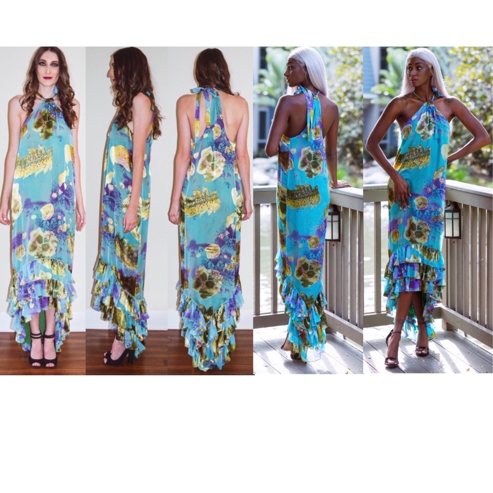 Awâsis Pachëco Clothing Maxi Dress